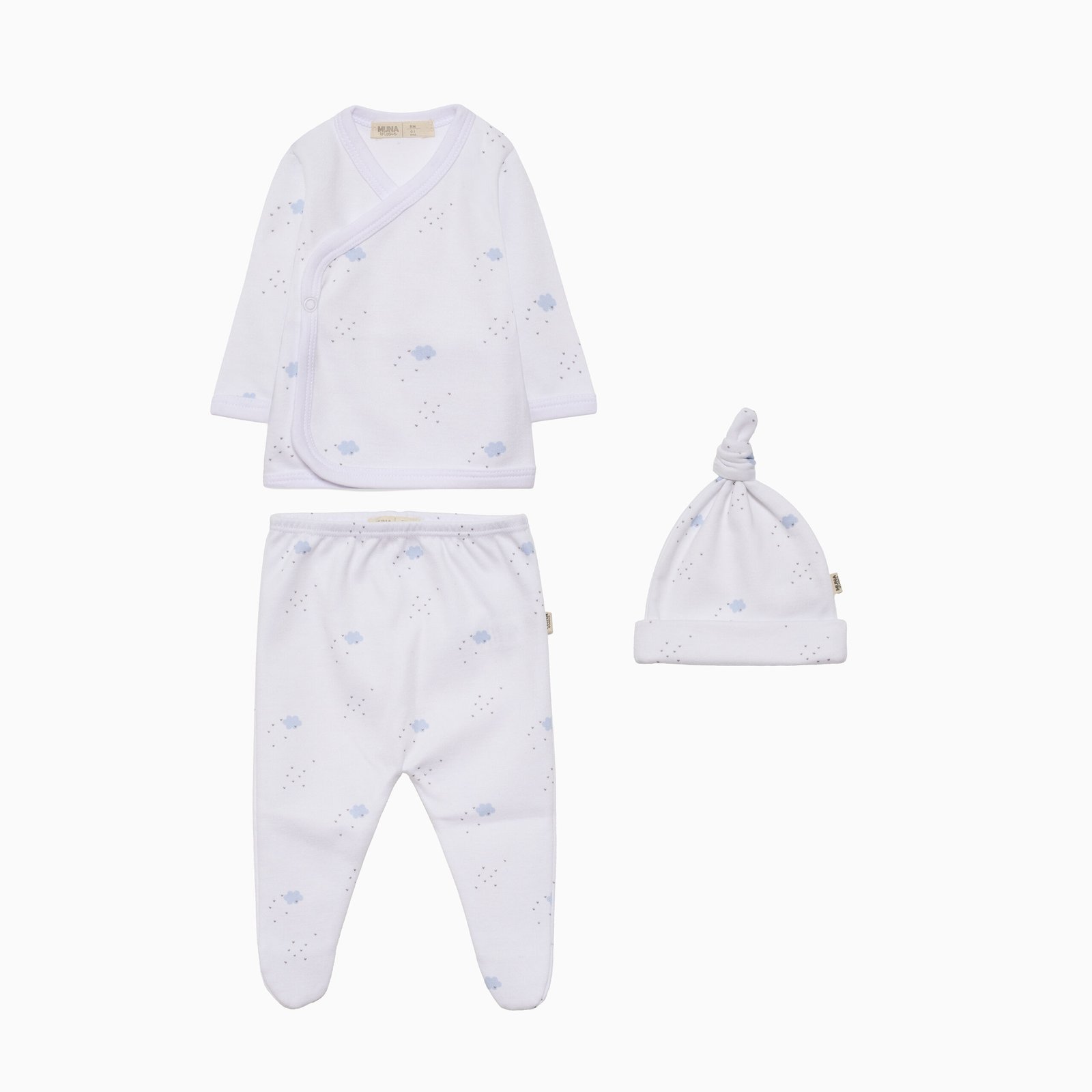 Ajuar estampado (3 piezas)